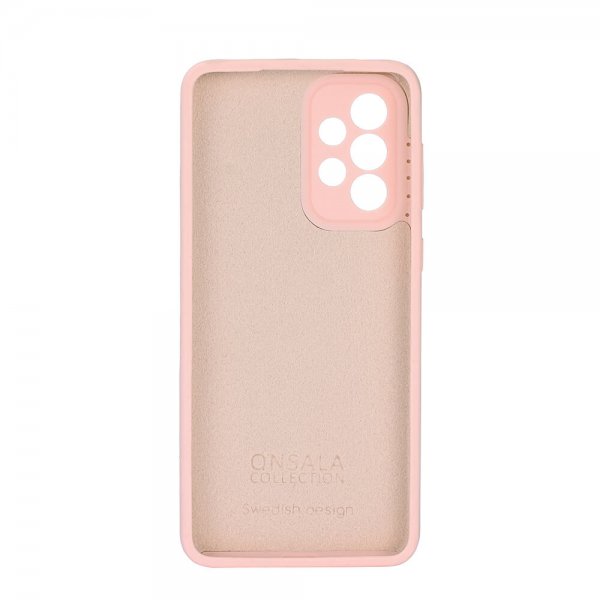 Samsung Galaxy A03 Skal Silikon Chalk Pink