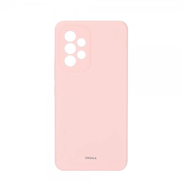 Samsung Galaxy A33 5G Skal Silikon Sand Pink