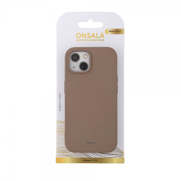 iPhone 13/iPhone 14 Skal Silikon Summer Sand