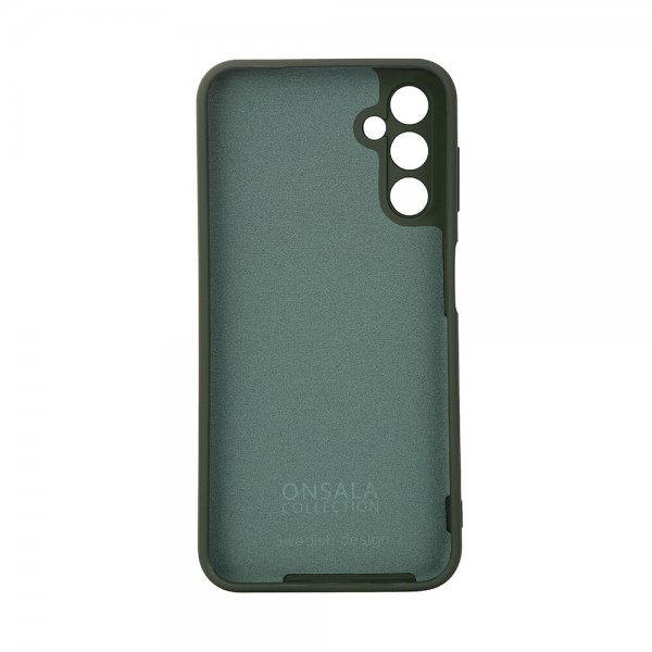 Samsung Galaxy A14 Skal Silikon Dark Green
