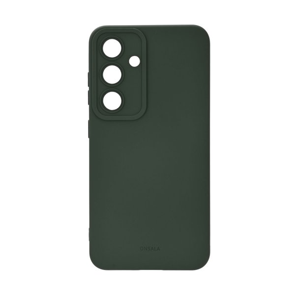 Samsung Galaxy S26 Skal Silikonkänsla Olive Green
