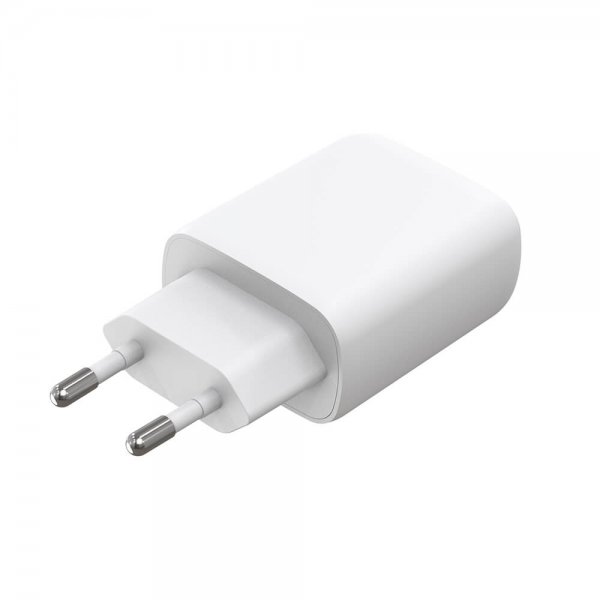 Laddare PD/PPS Travel Charger 30W + QC 18W Vit