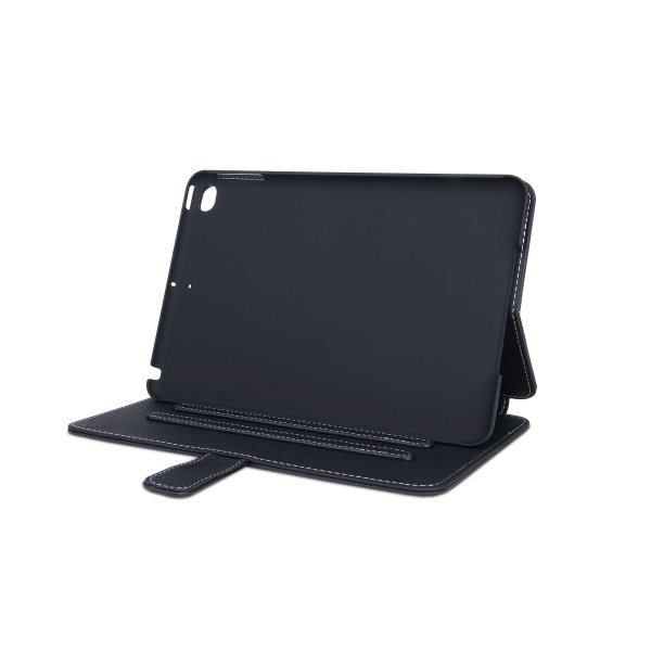 iPad Mini 2019 (gen 5) Fodral Äkta Läder Svart
