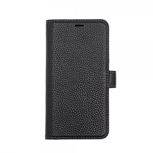 iPhone 11 Pro Fodral Äkta Läder Svart