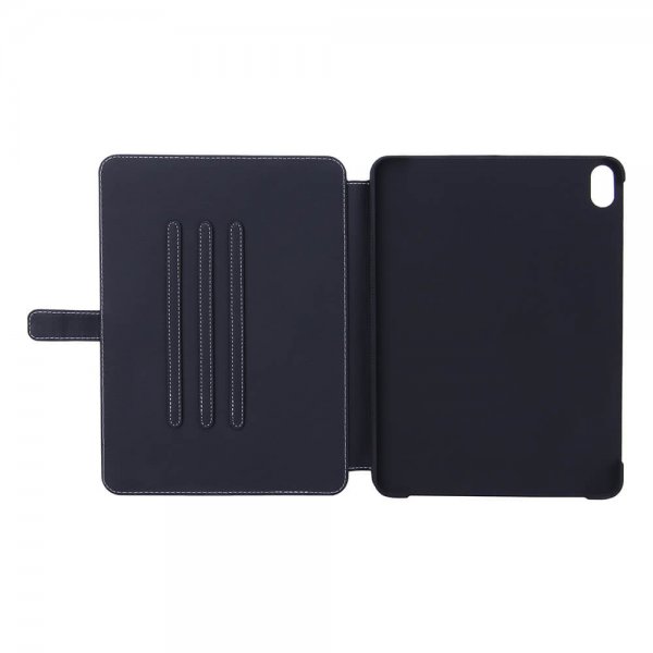 iPad Air 10.9 (gen 4/5) Fodral Äkta Läder Svart