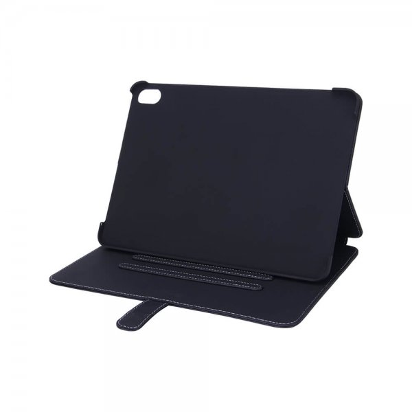 iPad Air 10.9 (gen 4/5) Fodral Äkta Läder Svart