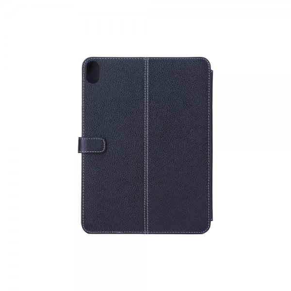 iPad Air 10.9 (gen 4/5) Fodral Äkta Läder Svart