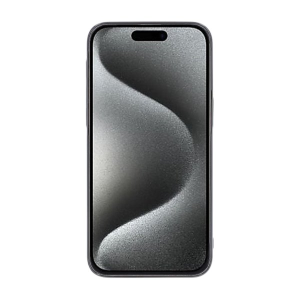 iPhone 15 Pro Max Skal TPU MagSafe Blank Svart