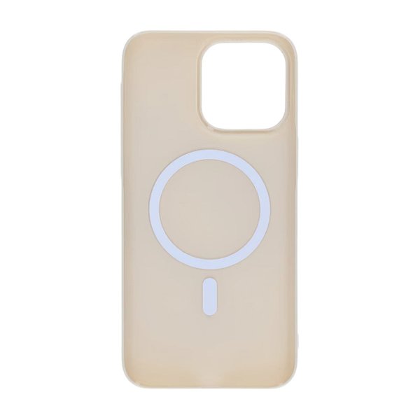 iPhone 15 Pro Max Skal TPU MagSafe Blank Vit
