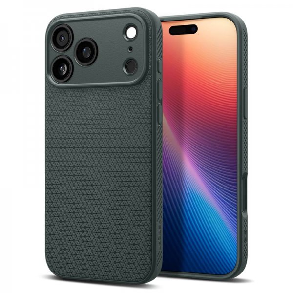 iPhone 17 Pro Max Skal Liquid Air Abyss Green