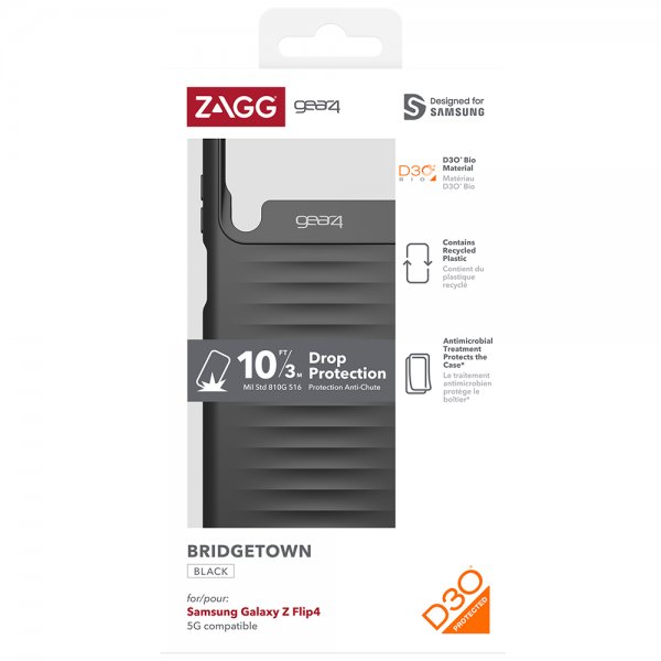 Samsung Galaxy Z Flip 4 Skal Bridgetown Svart