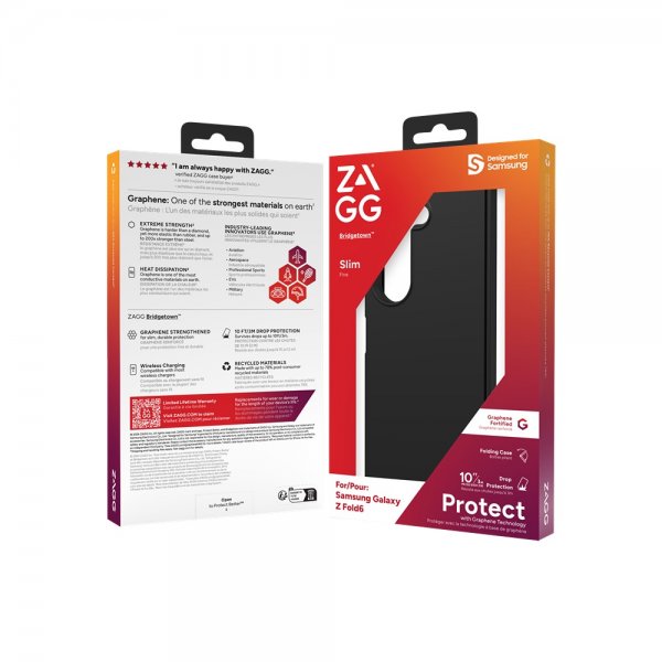 Samsung Galaxy Z Flip 6/Flip 7 FE Skal Bridgetown Svart
