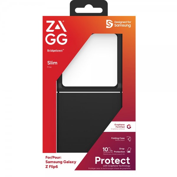 Samsung Galaxy Z Flip 6/Flip 7 FE Skal Bridgetown Svart