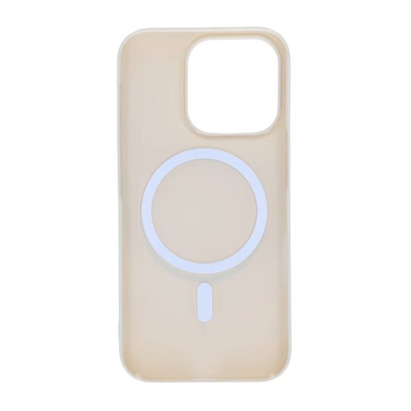 iPhone 16 Pro Skal TPU MagSafe Blank Vit