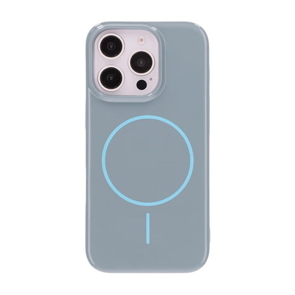 iPhone 16 Pro Skal TPU MagSafe Blank Blå