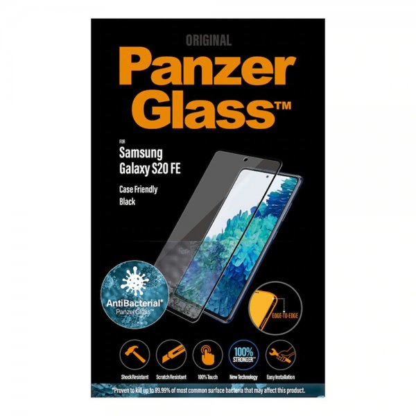 Samsung Galaxy S20 FE Skärmskydd CaseFriendly Edge-to-Edge