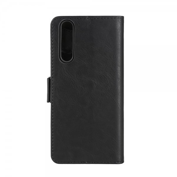 Sony Xperia 10 V Fodral med Kortfack Svart