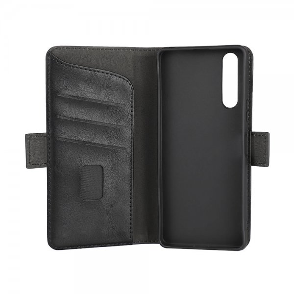 Sony Xperia 10 V Fodral med Kortfack Svart
