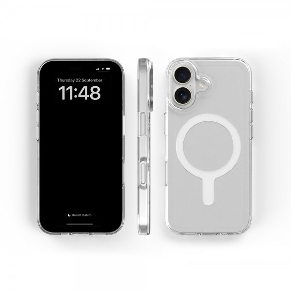 iPhone 17 Skal CLRPRTCT MagSafe Transparent