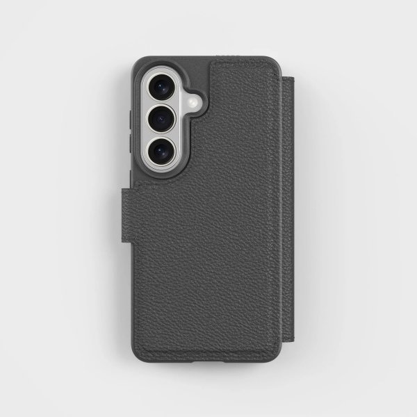 Samsung Galaxy S26 Fodral Cirkulärt Plånboksfodral Svart