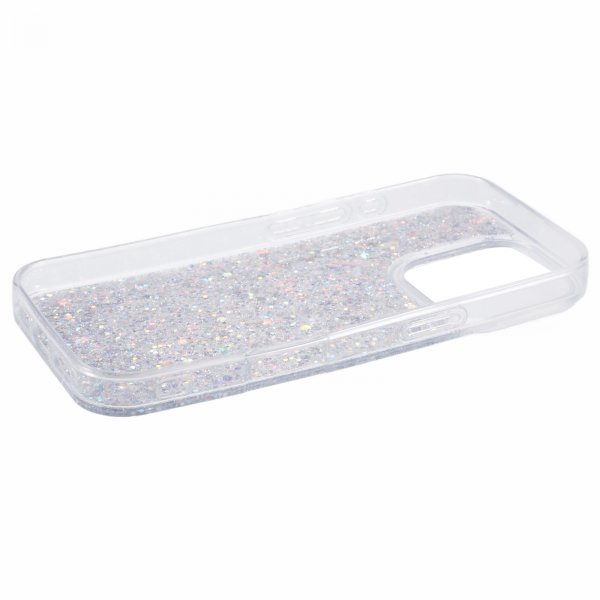 iPhone 16 Pro Skal Sparkle Series Stardust Silver