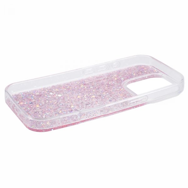 iPhone 16 Pro Max Skal Sparkle Series Blossom Pink