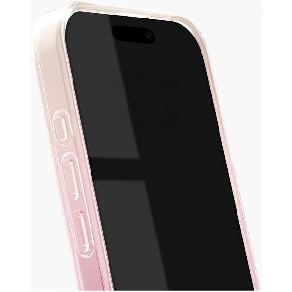 iPhone 17 Skal Clear Case MagSafe Rose Blush