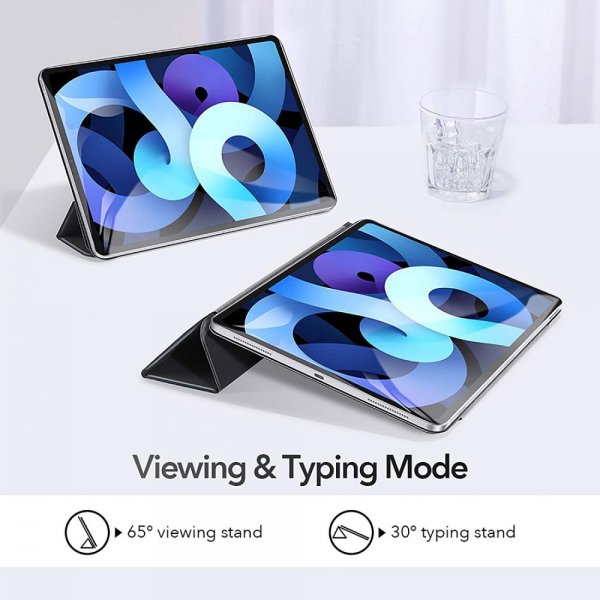 iPad Air 10.9 (gen 4/5) Fodral Rebound Magnetic Svart
