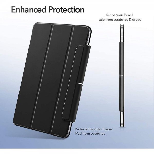 iPad Air 10.9 (gen 4/5) Fodral Rebound Magnetic Svart