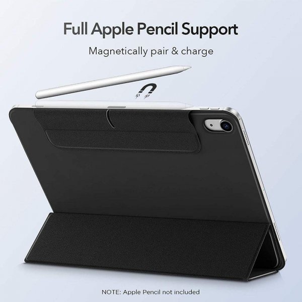 iPad Air 10.9 (gen 4/5) Fodral Rebound Magnetic Svart