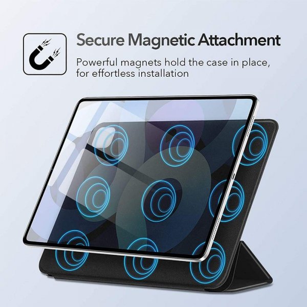 iPad Air 10.9 (gen 4/5) Fodral Rebound Magnetic Svart