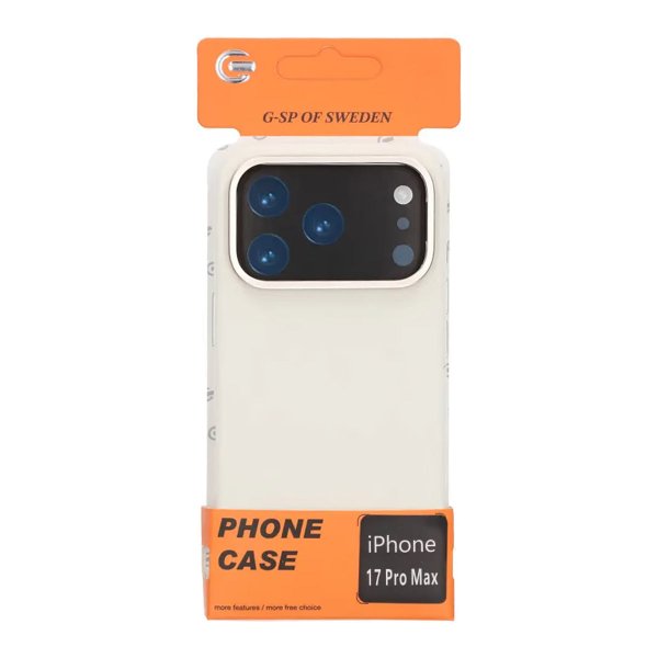 iPhone 17 Pro Max Skal Silikon MagSafe Vit