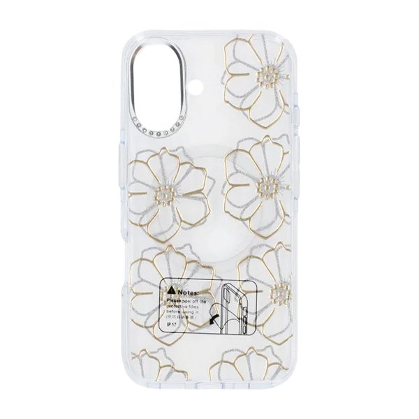 iPhone 17 Skal Mönster MagSafe Blommor