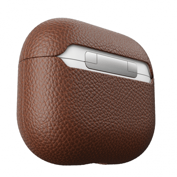 PodSkinz Artisan Series AirPods 3 Skal Äkta Läder Brun