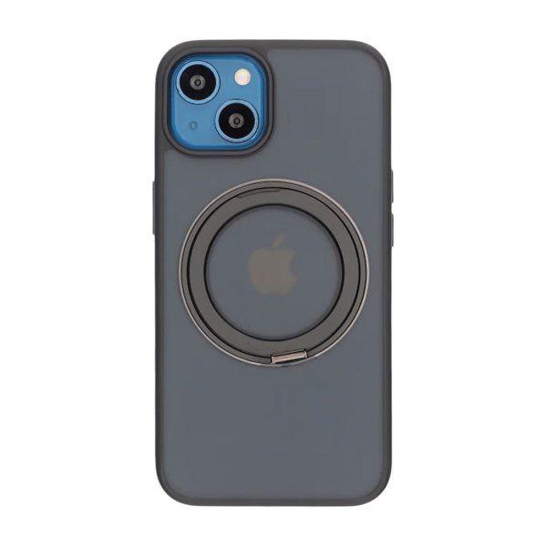 iPhone 13/iPhone 14 Skal Roterbart MagSafe Stativ Svart