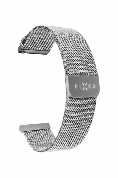 Samsung Galaxy Watch 20mm Armband Mesh Strap Silver
