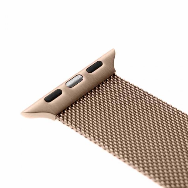 Apple Watch 38/40/41/42mm Armband Mesh Strap Roseguld