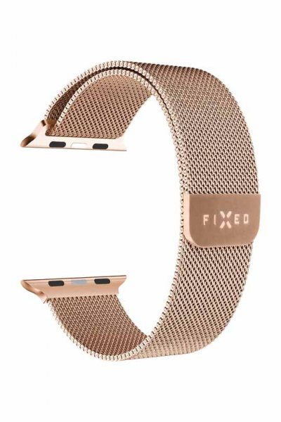 Apple Watch 38/40/41/42mm Armband Mesh Strap Roseguld