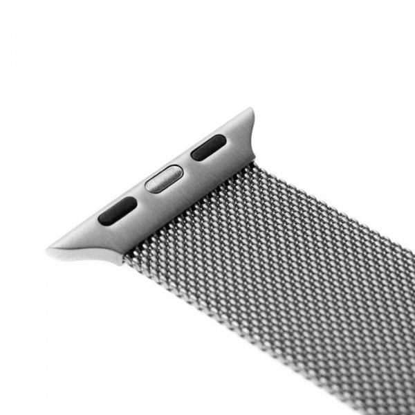 Apple Watch 38/40/41/42mm Armband Mesh Strap Silver