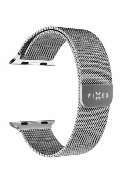 Apple Watch 38/40/41/42mm Armband Mesh Strap Silver