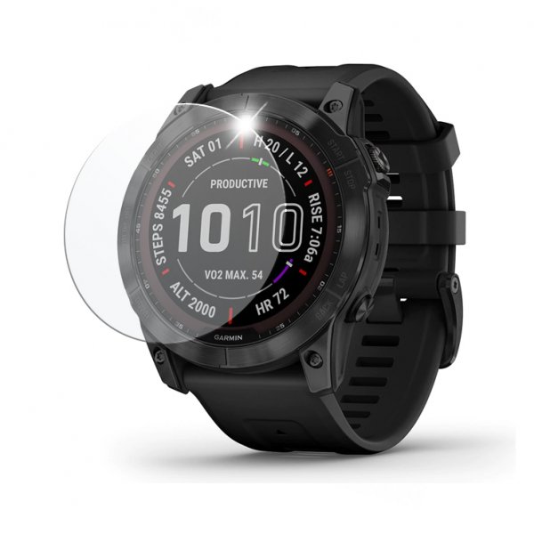 Garmin Fenix 7X Skärmskydd Härdat Skyddsglas 9H 2-pack