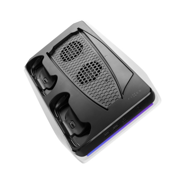Multifunktionell PS5 kyl-/laddstation