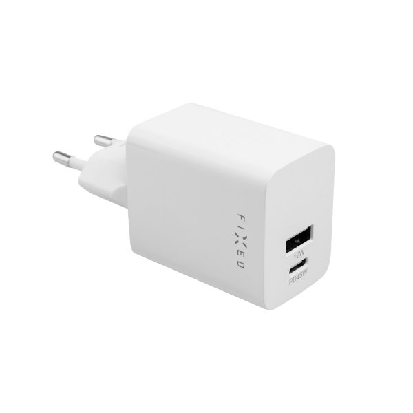 Laddare Dual Port 45W USB-C PD & USB-A