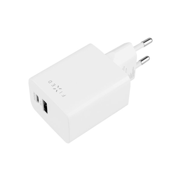Laddare Dual Port 45W USB-C PD & USB-A