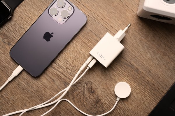 Laddare Dual Port 45W USB-C PD & USB-A