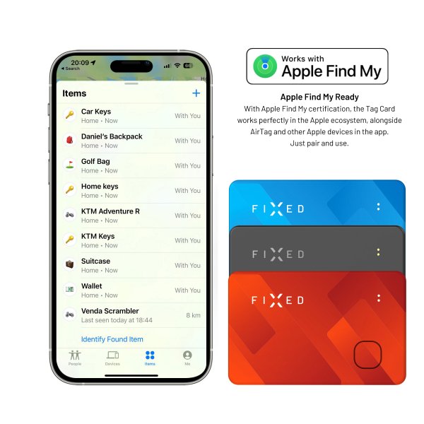 Tag Card Smart Tracker Orange