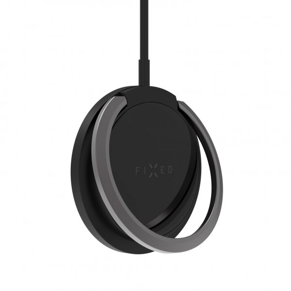 Trådlös Laddare MagPad Wireless Charger MagSafe Svart