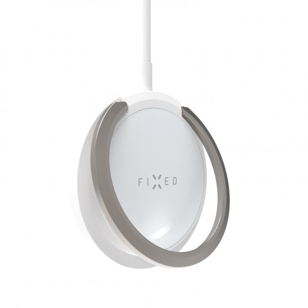 Trådlös Laddare MagPad Wireless Charger MagSafe Vit