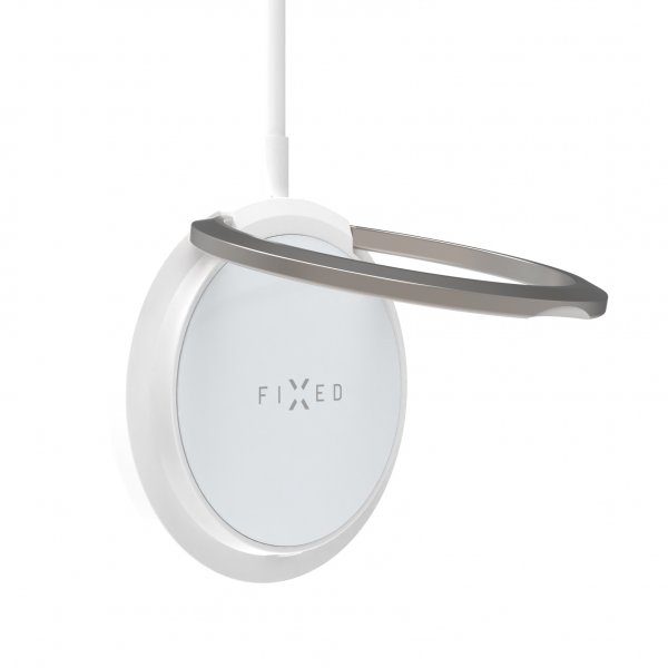 Trådlös Laddare MagPad Wireless Charger MagSafe Vit