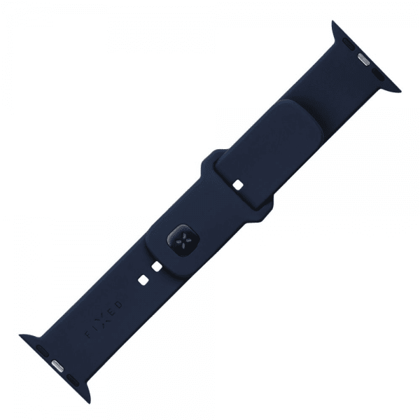 Apple Watch 38/40/41/42mm Armband Silicone Sporty Strap Blå